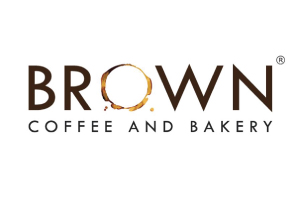 brown coffee and bakery logo